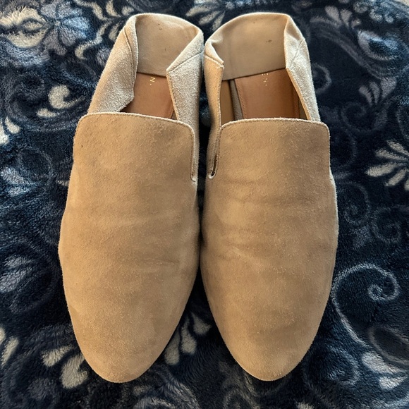 Halogen Convertible Sylvia Loafers in Grey Suede - Picture 8 of 12